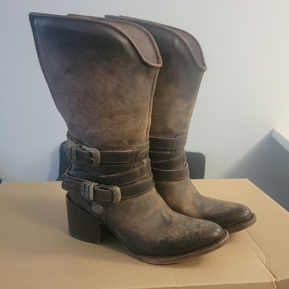 Leather Boots